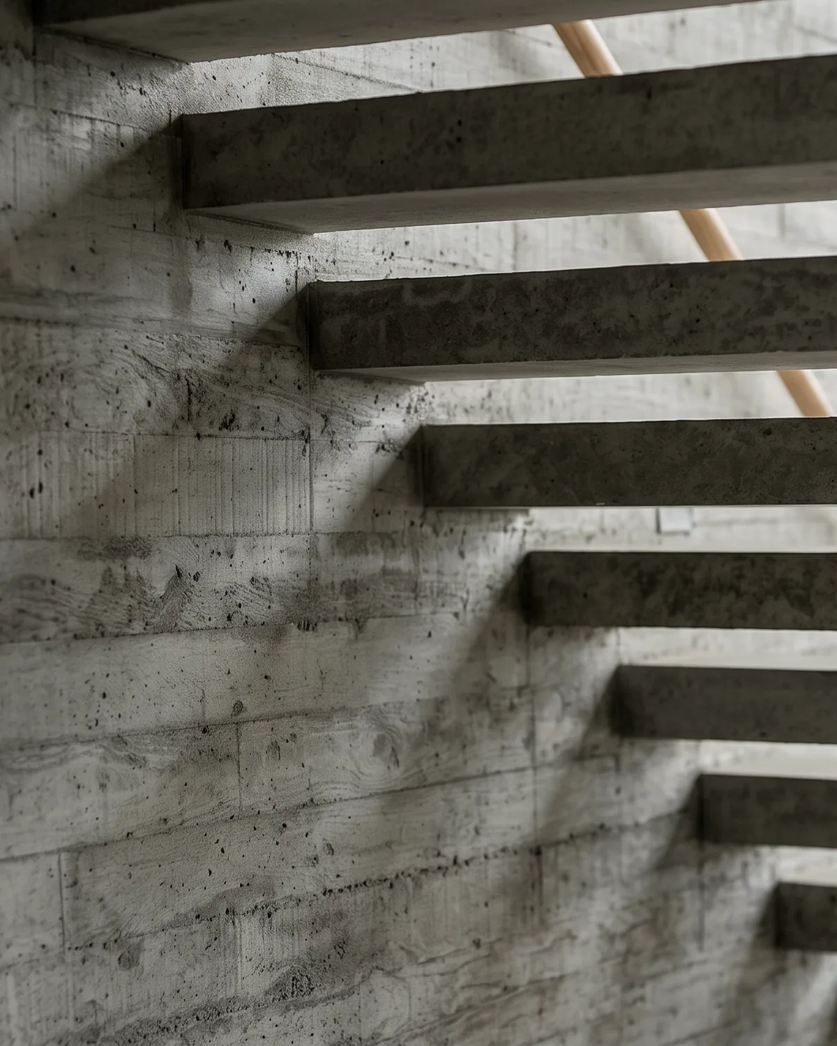 Section House — Cantilevered treads