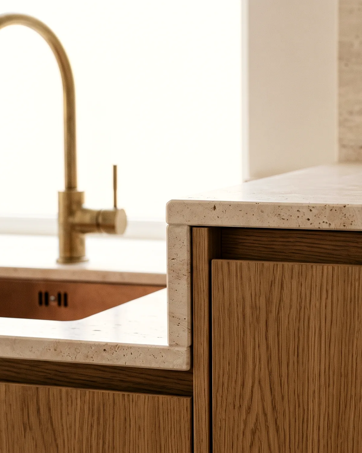 Upper Rooms — Stone meeting oak